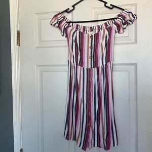 Off the shoulder dress